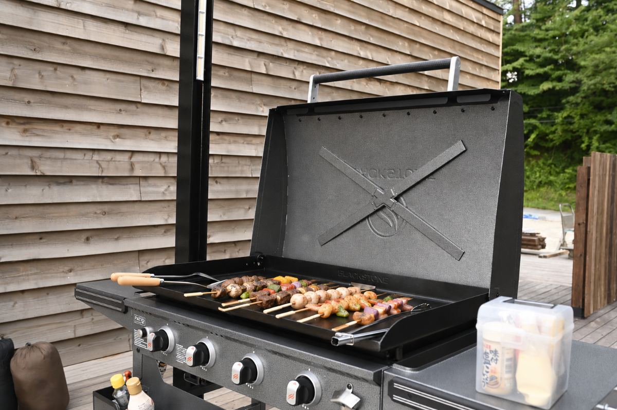 BBQグリルで焼く食材